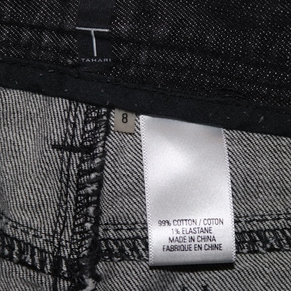Tahari Jeans Black - w31x31.5 Inseam - Length 41.5 - Picture 5 of 7